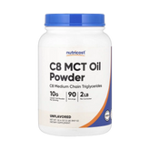 Nutricost, C8 MCT Oil Powder, Unflavored, 2 lb, 907 g