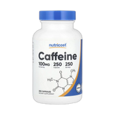 Nutricost, Caffeine, 100 mg, 250 Capsules