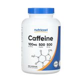 Nutricost, Caffeine , 100 mg , 500 Capsules