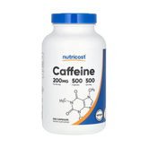 Nutricost, Caffeine, 200 mg, 500 Capsules