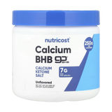 Nutricost, Calcium BHB, goBHB®, Unflavored, 8.9 oz, 250 g