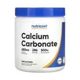 Nutricost, Calcium Carbonate, Unflavored, 1.1 lb, 500 g