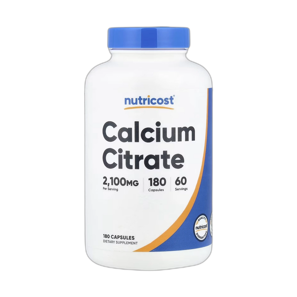 Nutricost, Calcium Citrate, 180 Capsules