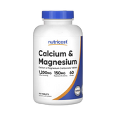 Nutricost, Calcium & Magnesium, 240 Tablets