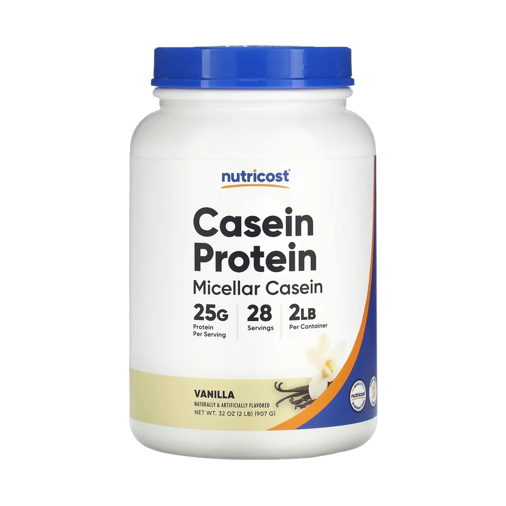 Nutricost, Casein Protein, Vanilla, 2 lb, 907 g