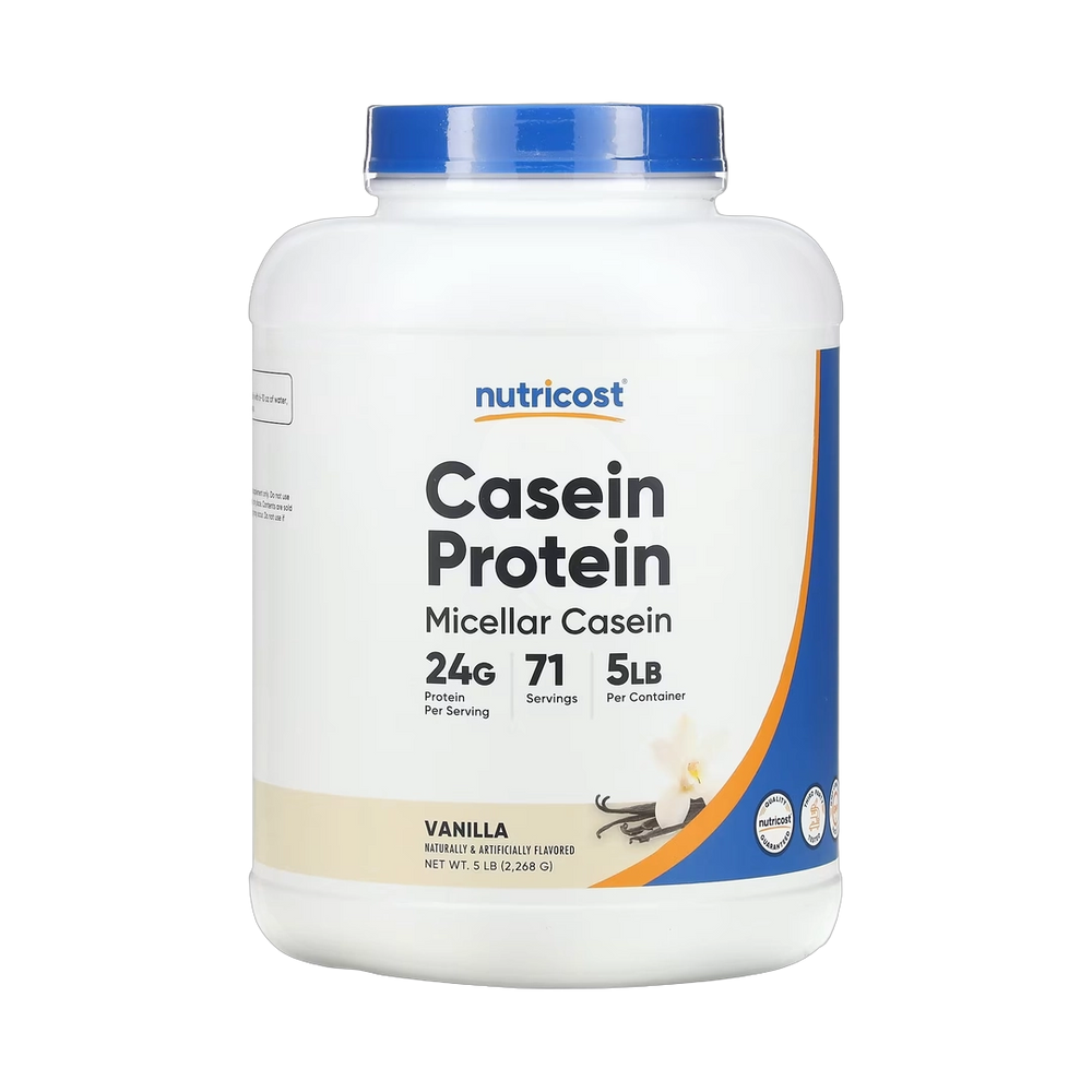 Nutricost, Casein Protein, Vanilla, 5 lb, 2,268 g
