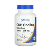 Nutricost, CDP Choline, Citicoline, 300 mg, 120 Capsules