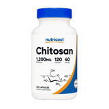 Nutricost, Chitosan, 1,200mg, 120 Capsules