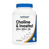 Nutricost, Choline & Inositol, 1,000 mg, 240 Capsules