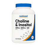 Nutricost, Choline & Inositol, 1,000 mg, 240 Capsules