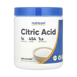 Nutricost, Citric Acid, Unflavored, 16.2 oz, 454 g