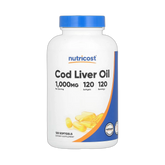 Nutricost, Cod Liver Oil, 1,000 mg, 120 Softgels