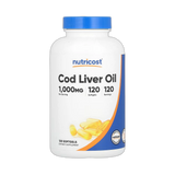 Nutricost, Cod Liver Oil, 1,000 mg, 120 Softgels