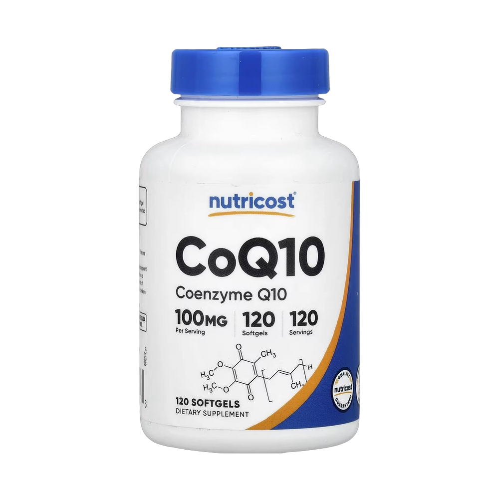Nutricost, CoQ10, 100 mg, 120 Softgels