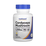 Nutricost, Cordyceps Mushroom, 90 Capsules