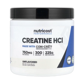 Nutricost, Creatine HCl, Unflavored, 8 oz, 225 g