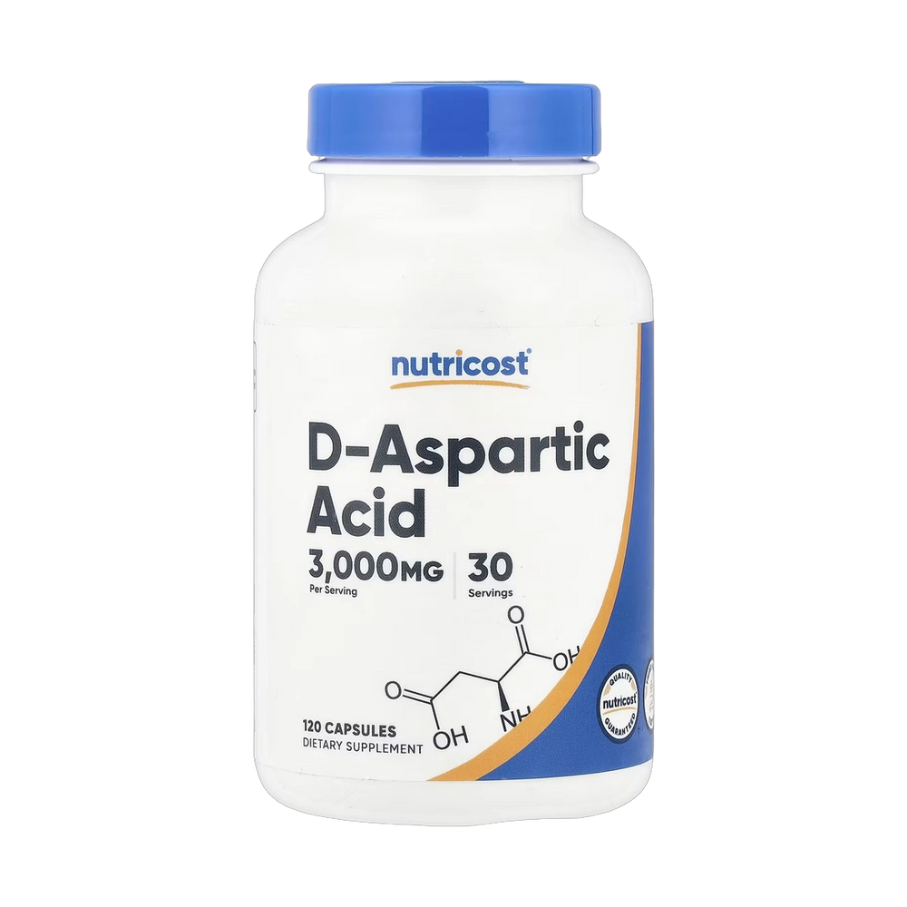 Nutricost, D-Aspartic Acid, 120 Capsules