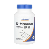 Nutricost, D-Mannose, 120 Capsules