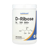 Nutricost, D-Ribose, Unflavored, 17.9 oz, 500 g