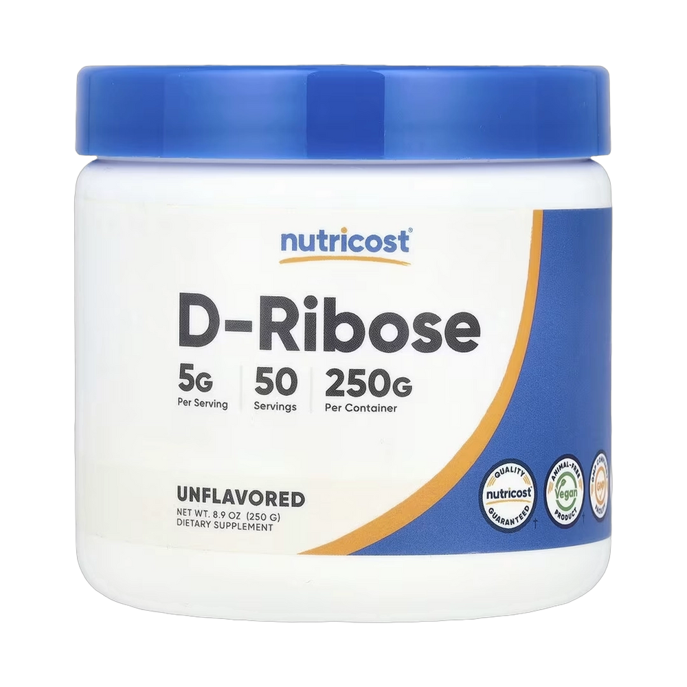 Nutricost, D-Ribose, Unflavored , 8.9 oz, 250 g