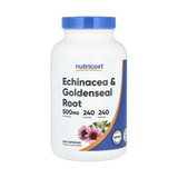 Nutricost, Echinacea & Goldenseal Root, 500 mg, 240 Capsules