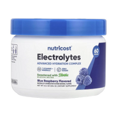 Nutricost, Electrolytes, Advanced Hydration Complex, Blue Raspberry, 8.4 oz, 234 g