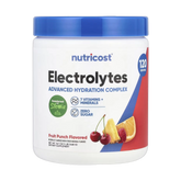 Nutricost, Electrolytes, Advanced Hydration Complex, Fruit Punch, 1 lb, 468 g