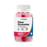 Nutricost, Fiber Gummies, Berry Flavored, 60 Gummies