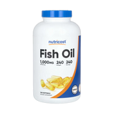 Nutricost, Fish Oil, 1,000 mg , 240 Softgels