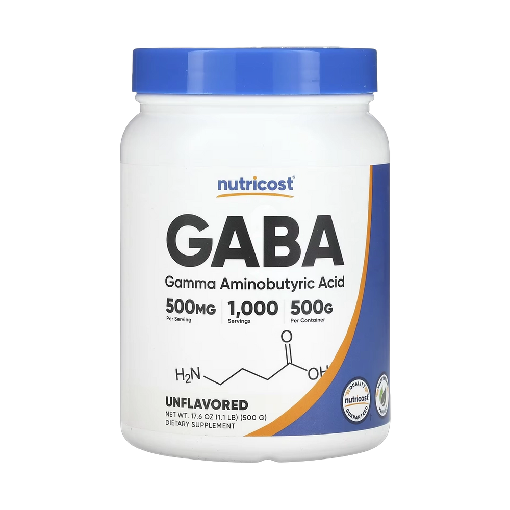 Nutricost, GABA, Unflavored, 17.6 oz, 500 g
