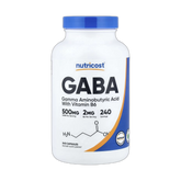 Nutricost, GABA with Vitamin B6, 240 Capsules