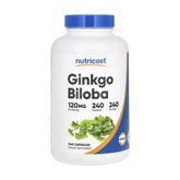 Nutricost, Ginkgo Biloba, 120 mg, 240 Capsules