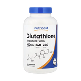 Nutricost, Glutathione, 500 mg, 240 Capsules