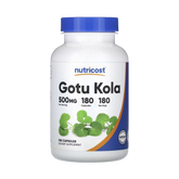 Nutricost, Gotu Kola, 500 mg, 180 Capsules