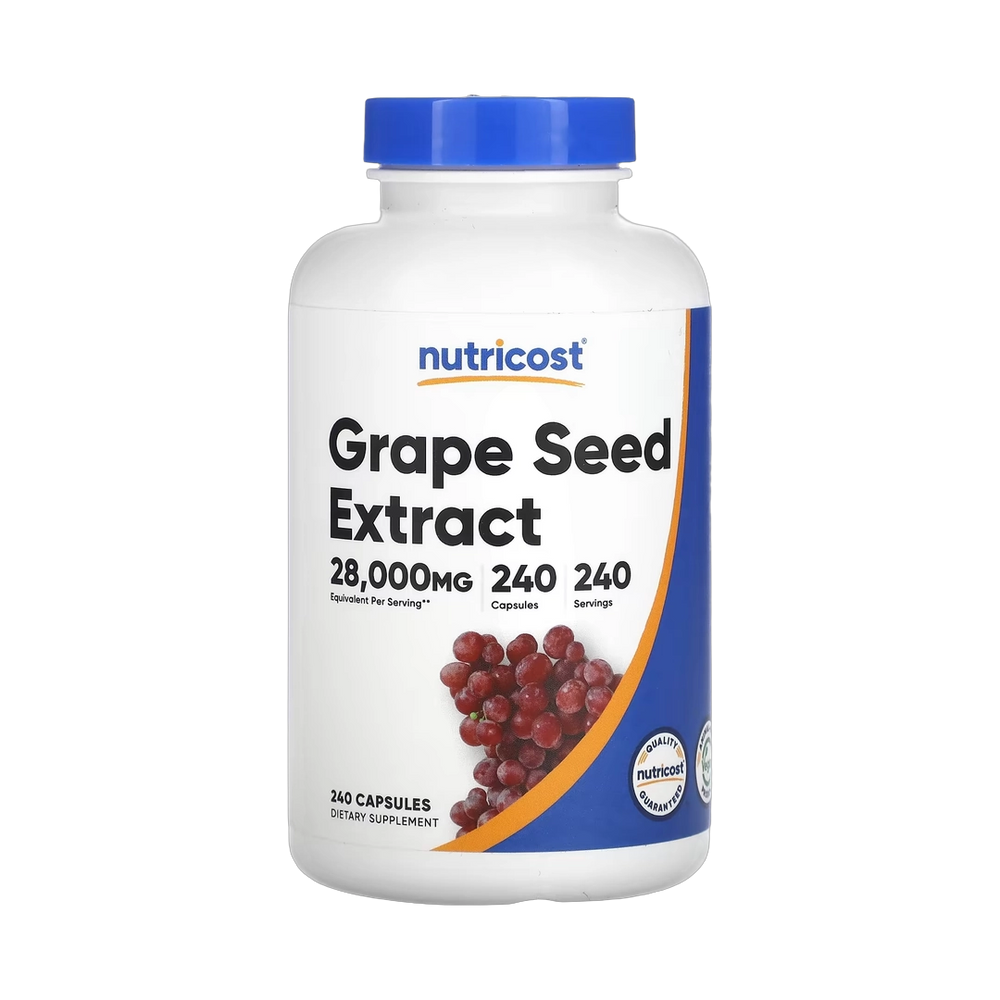 Nutricost, Grape Seed Extract, 28,000 mg , 240 Capsules