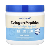 Nutricost, Grass-Fed Collagen Peptides, Unflavored, 4 oz, 113 g