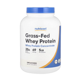 Nutricost, Grass-Fed Whey Protein Concentrate, Unflavored, 5 lb, 2,268 g