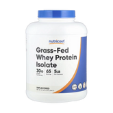 Nutricost, Grass-Fed Whey Protein Isolate, Unflavored, 5 lb, 2,268 g