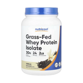 Nutricost, Grass-Fed Whey Protein Isolate, Vanilla, 2 lb, 907 g