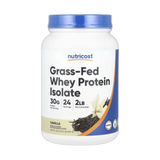 Nutricost, Grass-Fed Whey Protein Isolate, Vanilla, 2 lb, 907 g
