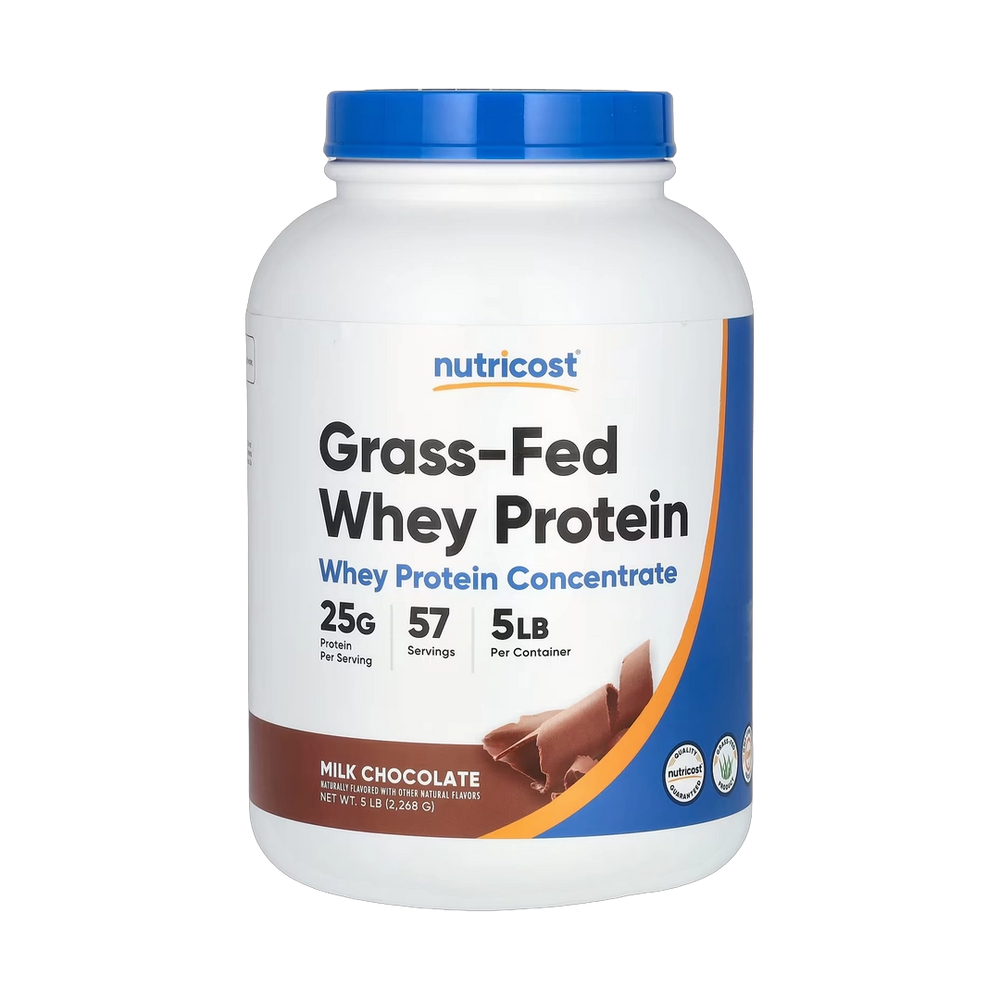 Nutricost, Grass-Fed Whey Protein, Milk Chocolate , 5 lb, 2,268 g