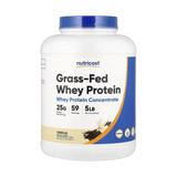 Nutricost, Grass-Fed Whey Protein, Vanilla, 5 lbs, 2,268 g