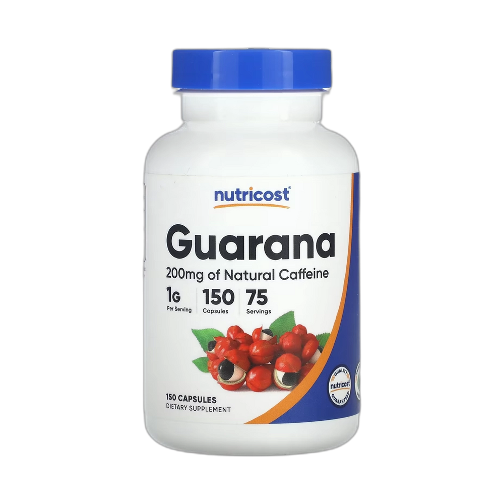 Nutricost, Guarana, 150 Capsules