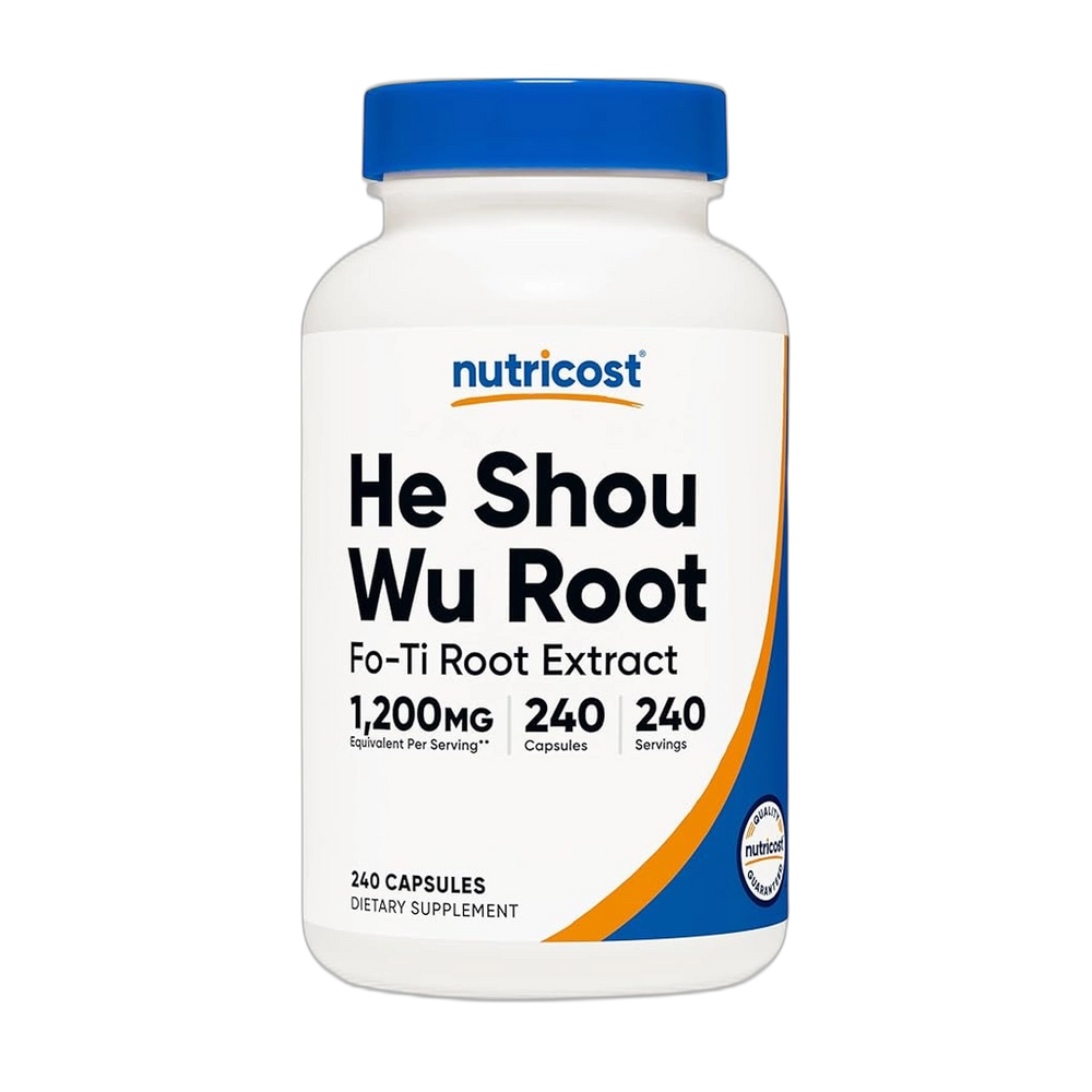 Nutricost He Shou Wu Root Supplement 1,200mg 240 Capsules
