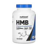 Nutricost, HMB, B-Hydroxy-B-methylbutyrate, 240 Capsules