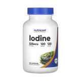 Nutricost, Iodine, 325 mcg, 120 Capsules