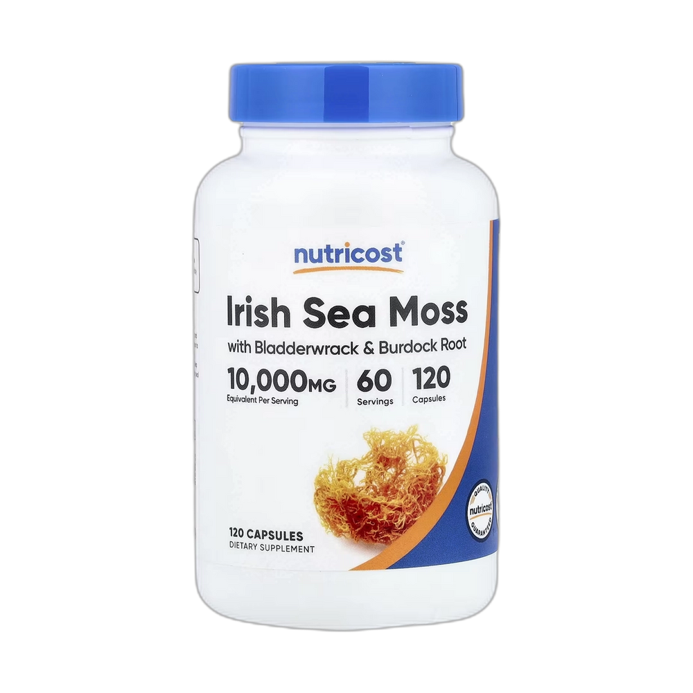 Nutricost, Irish Sea Moss, 120 Capsules