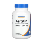 Nutricost, Keratin, 120 Capsules