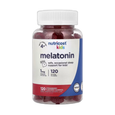 Nutricost, Kids, Melatonin, Ages 4+, Strawberry, 1 mg, 120 Gummies
