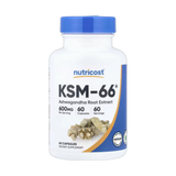 Nutricost, KSM-66®, Ashwagandha Root Extract, 60 Capsules